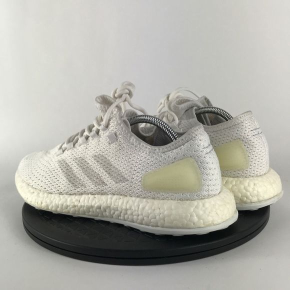 Adidas Pureboost Clima White Athletic Running Shoes BY8897 Men’s Size 10 - Picture 7 of 12